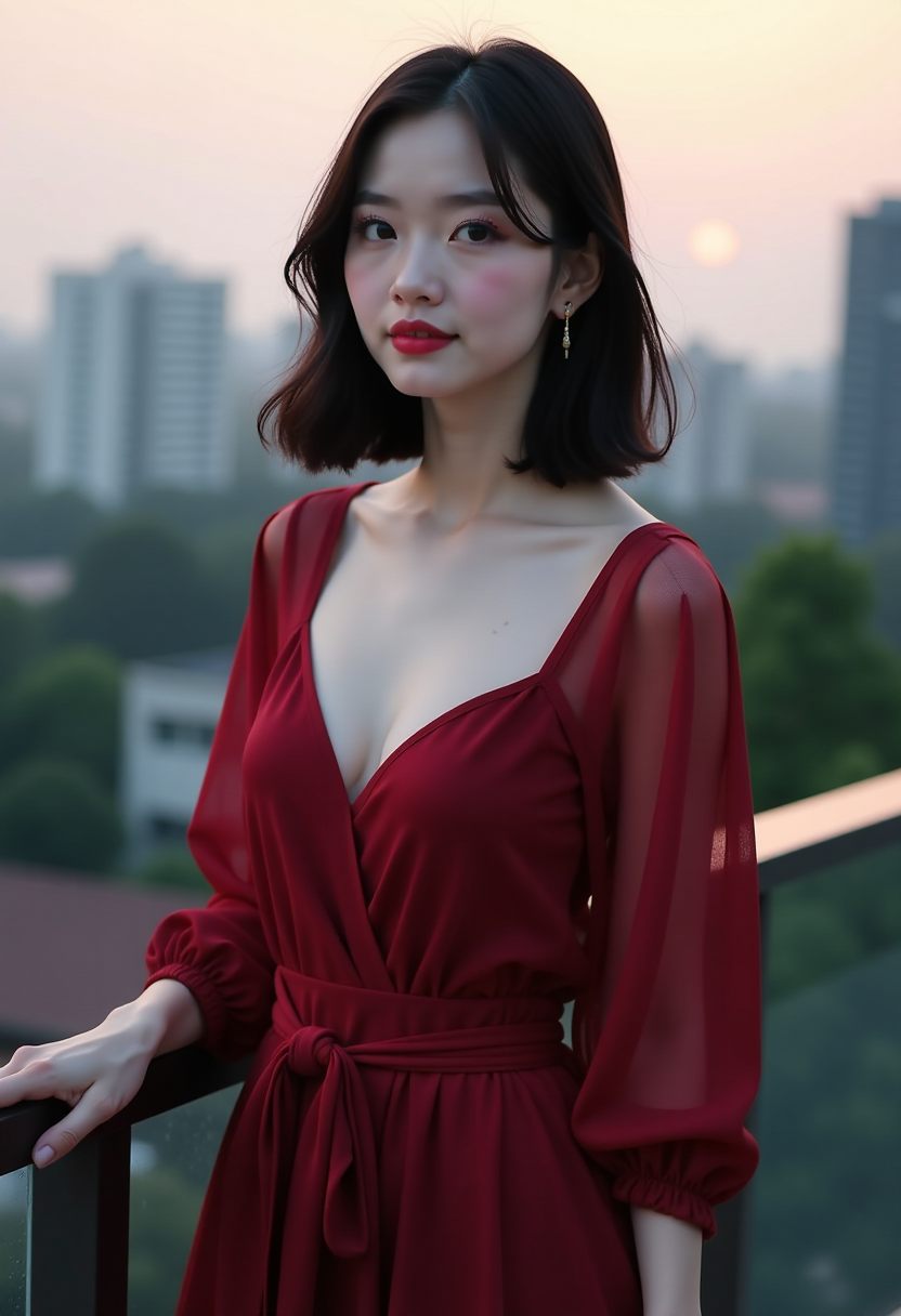 对门窗帘拉开时海报